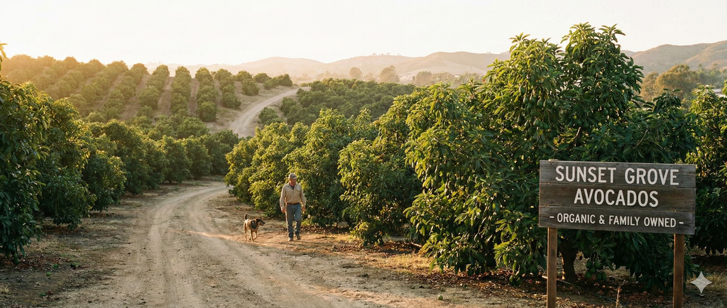 La historia detrás de nuestros aguacates cultivados en familia